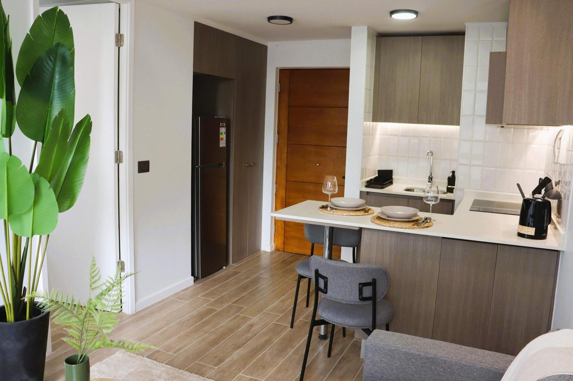 Apartamento Hom I Depto Nuevo En Calle Marchant Pereira Nunoa *