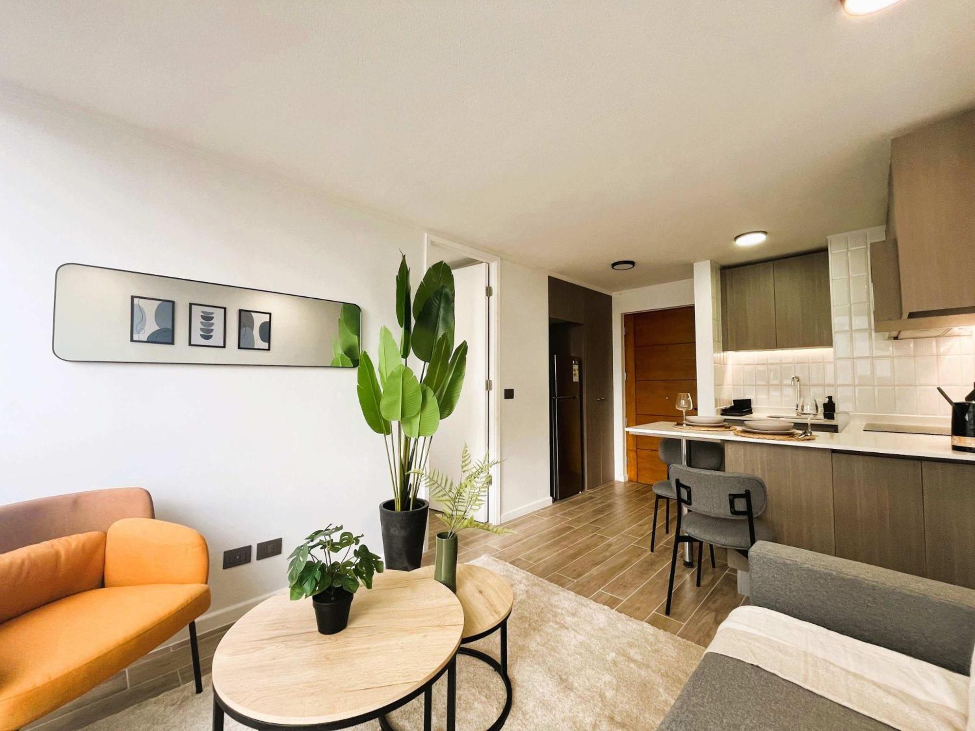 Hom I Depto Nuevo En Calle Marchant Pereira Nunoa Apartamento